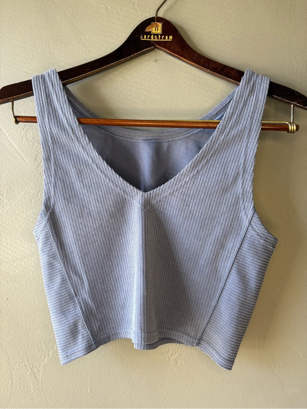 Lululemon Ribbed Softstreme Cropped Tank Top - Size 8
